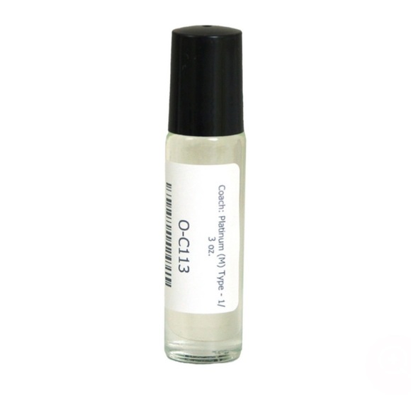 Platinum Type Mens Fragrance Oil in a 1/3 Oz Glass Roll-On Bottle - Picture 3 of 8